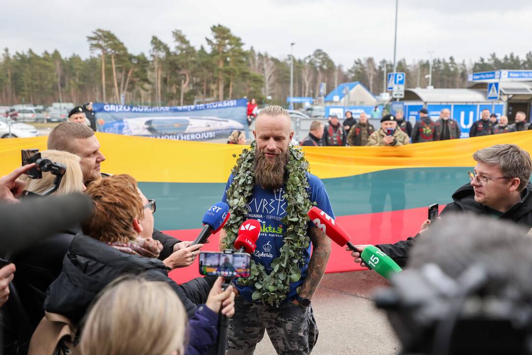 Palangos oro uoste sutiktas Aurimas Mockus