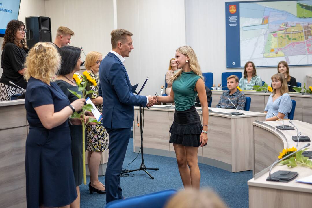 Klaipėdos šimtukininkams – piniginės premijos