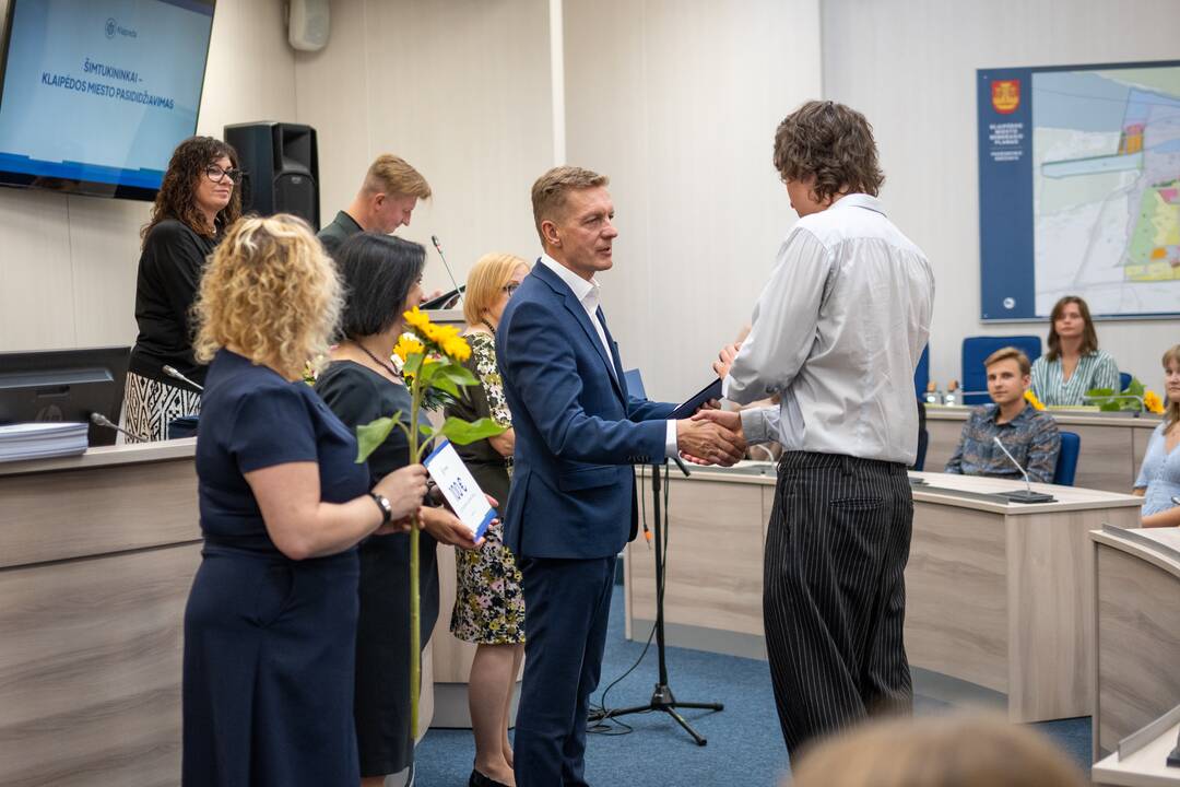 Klaipėdos šimtukininkams – piniginės premijos