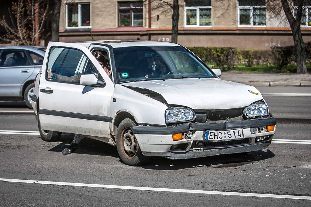 Avarija Karaliaus Mindaugo prospekte