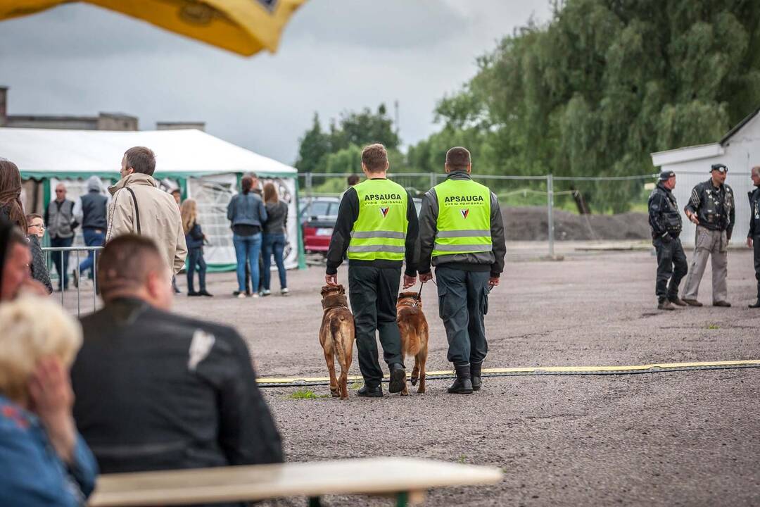 Motociklininkų paradas Kaune