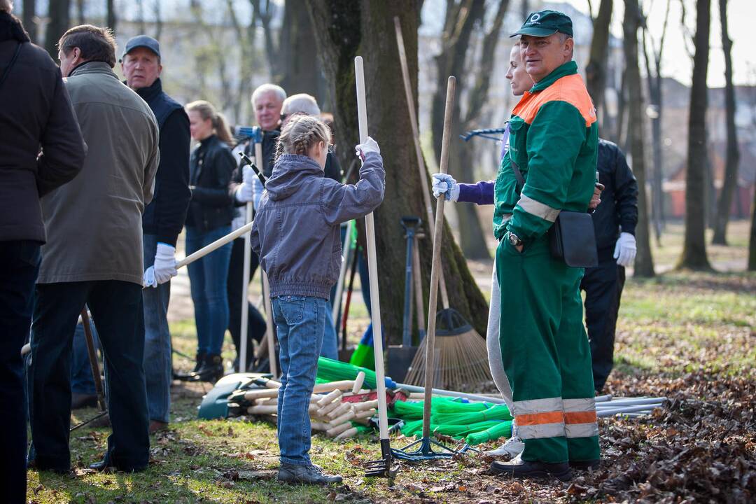 Pavasarinė talka Kaune