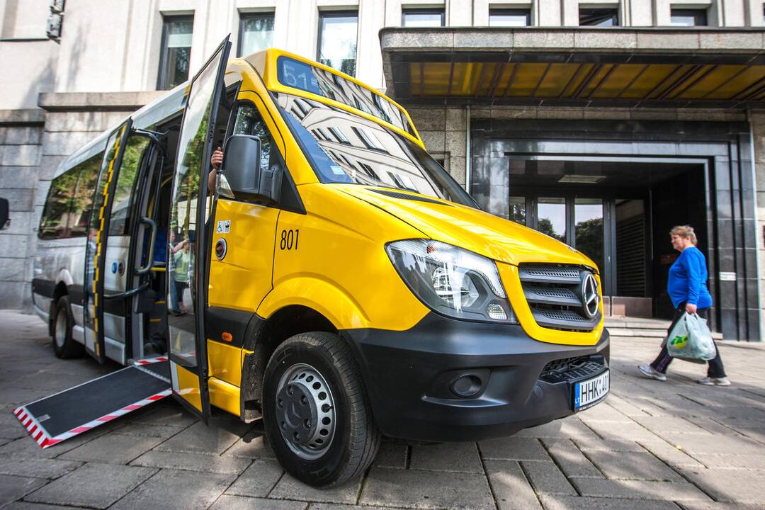 Pristatyti nauji Kauno mikroautobusai