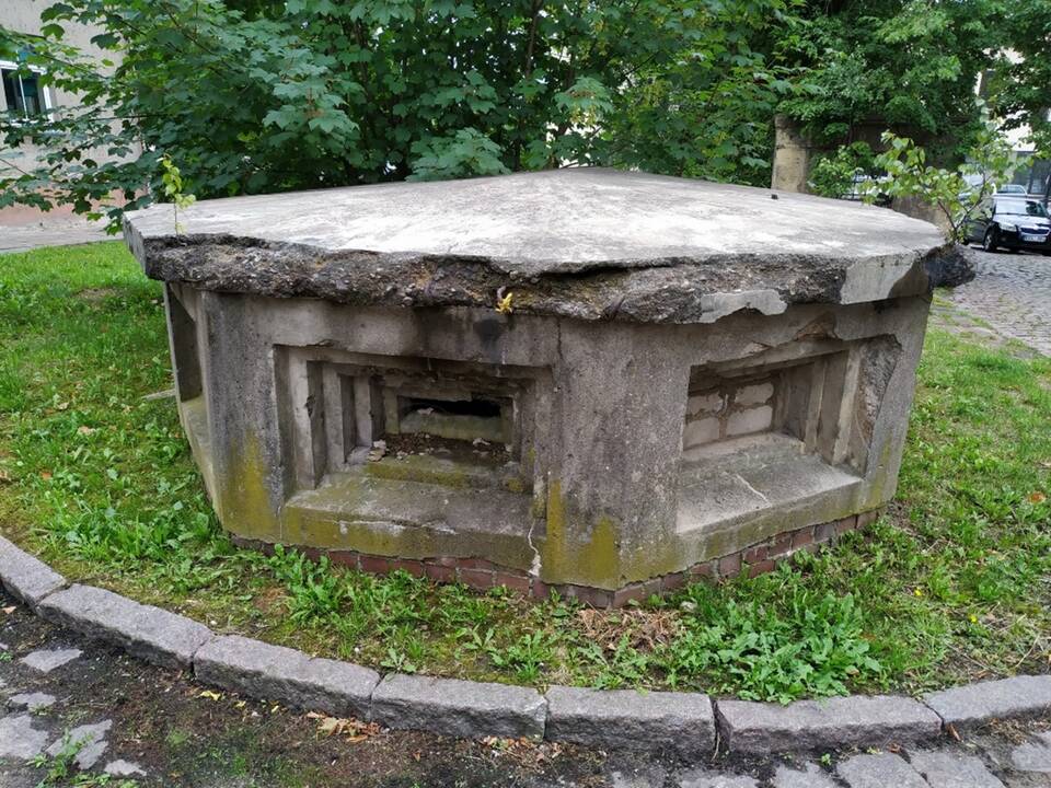 Pažymės: stebėjimo bunkeris prie senosios skerdyklos Liepų g. – vienas ženklinamų objektų.