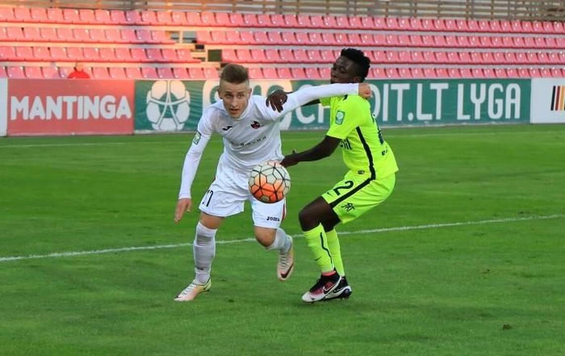 Čempionų triumfas Vilniuje: „Sūduva“ įspūdingu smūgiu nugalėjo „Riterius“