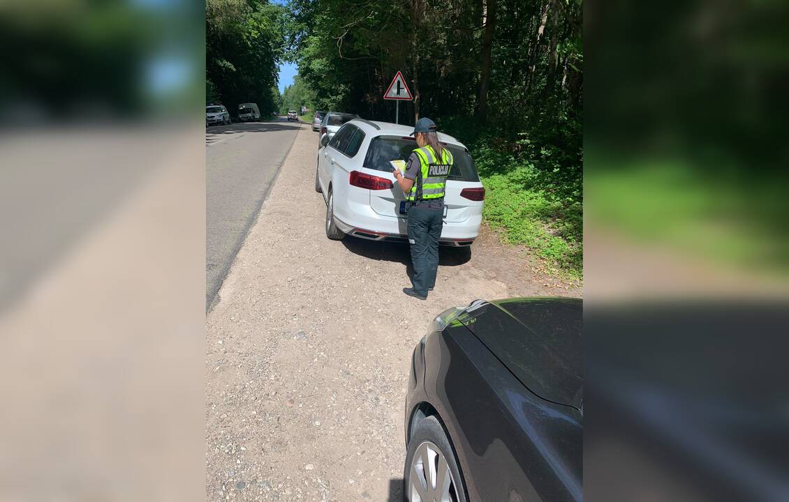 Pajūryje – griežtesnė kontrolė: nubausta dvigubai daugiau vairuotojų nei pernai
