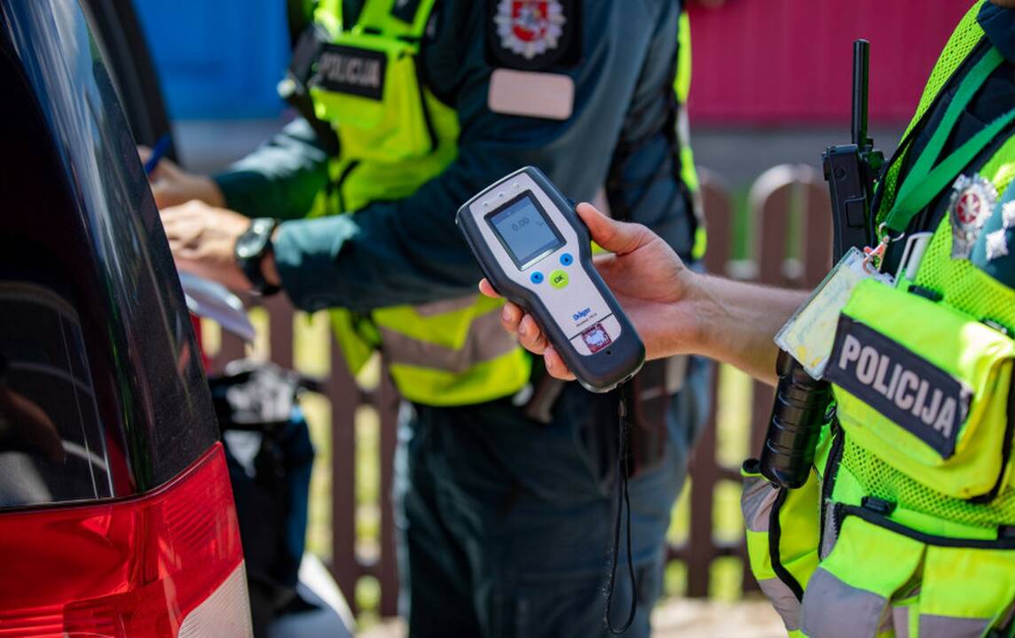 Bandė sprukti, tačiau nepasisekė: Klaipėdoje sučiuptas girtas ir beteisis vairuotojas