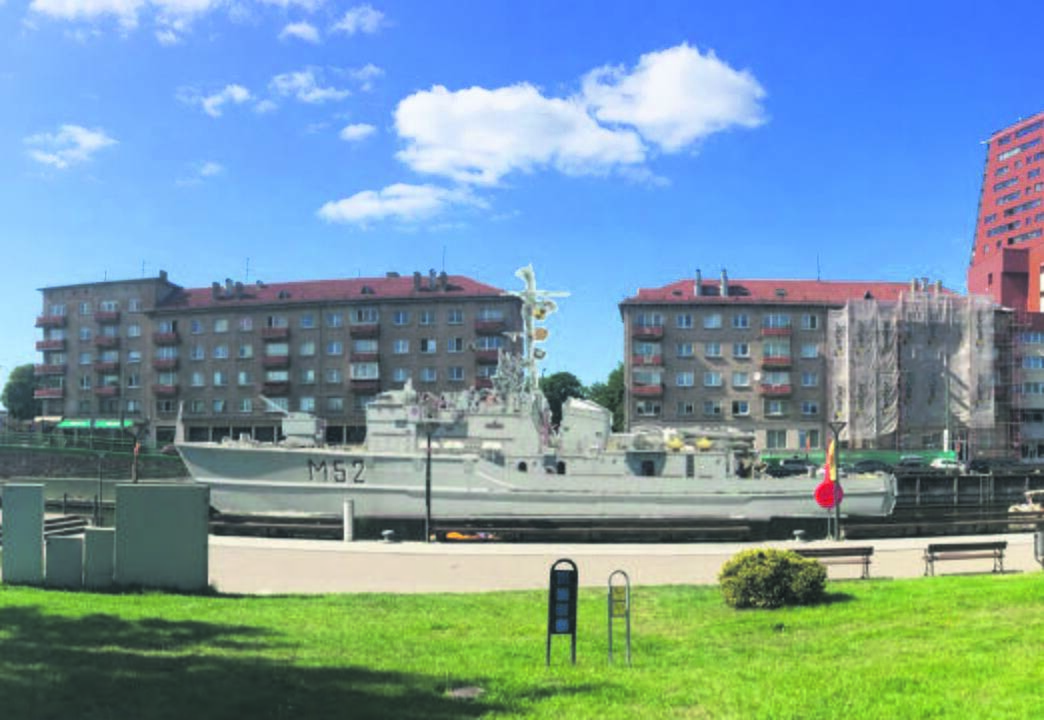 Svarba: „Sūduvis“ pagyvintų nuobodoką pokarinių Klaipėdos pastatų vaizdą.
