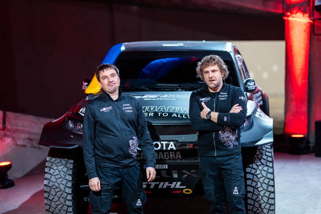 Benedikto Vanago ir „Toyota GR Baltics“ komandos pristatymas