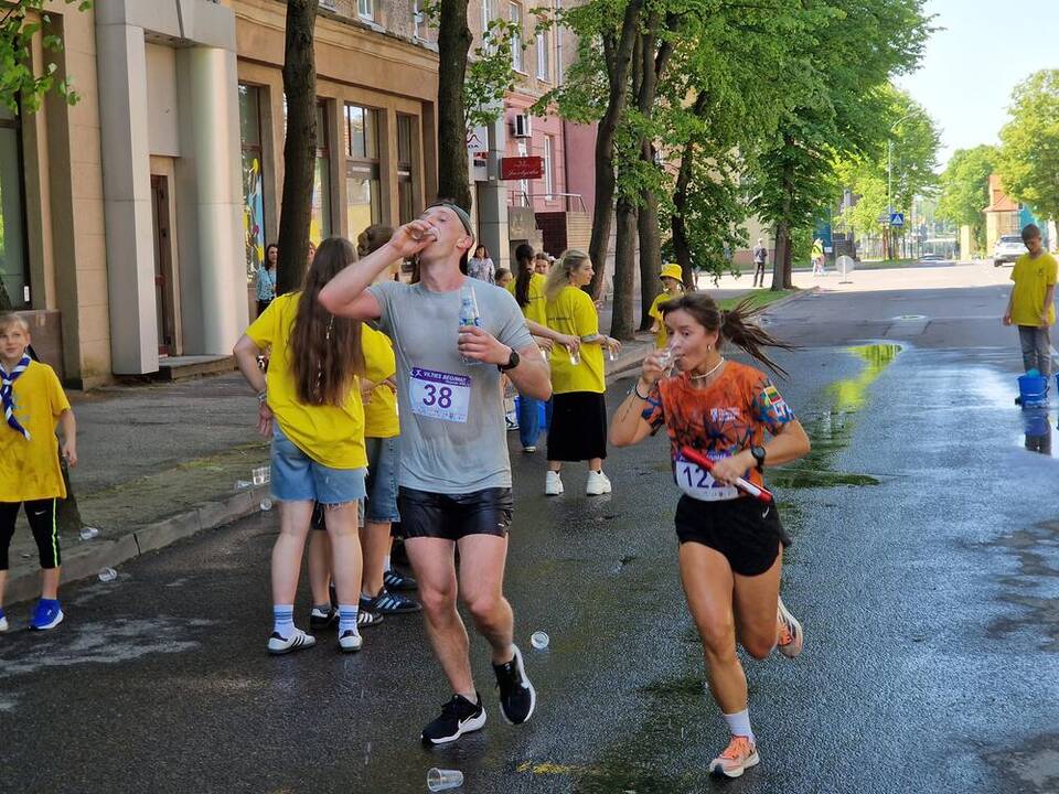 Vilties bėgimas Klaipėdoje.