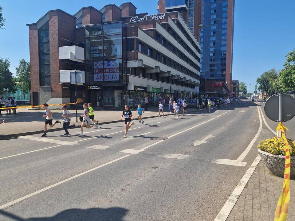 Vilties bėgimas Klaipėdoje.