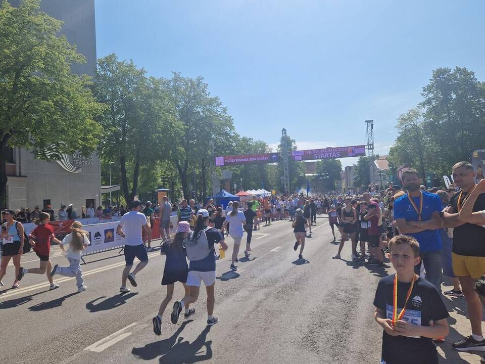 Vilties bėgimas Klaipėdoje.