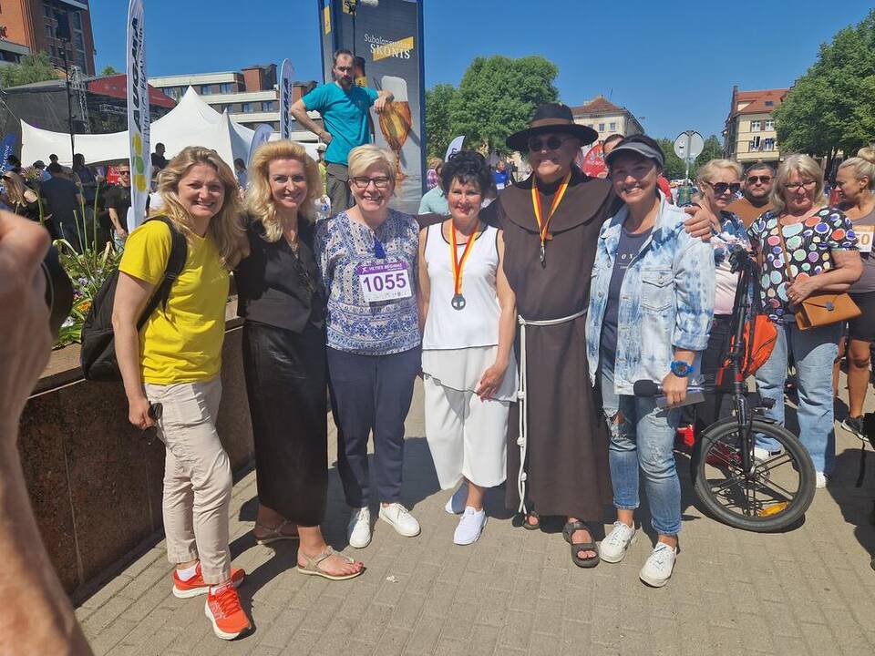 Vilties bėgimas Klaipėdoje.