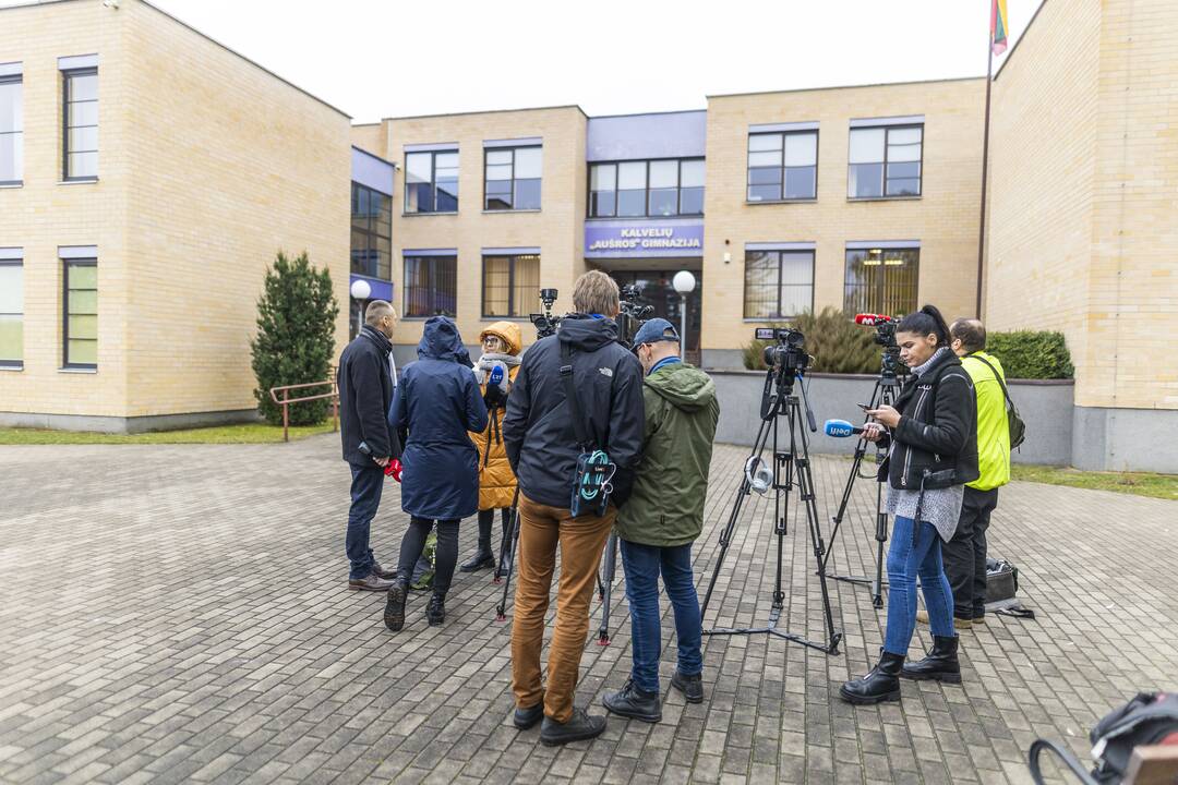 Vilniaus rajono „Aušros“ gimnazijoje nukrito liftas