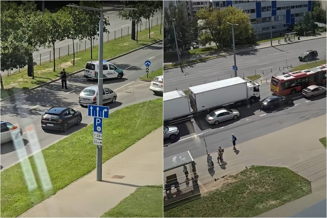 Avarija Vilniuje.