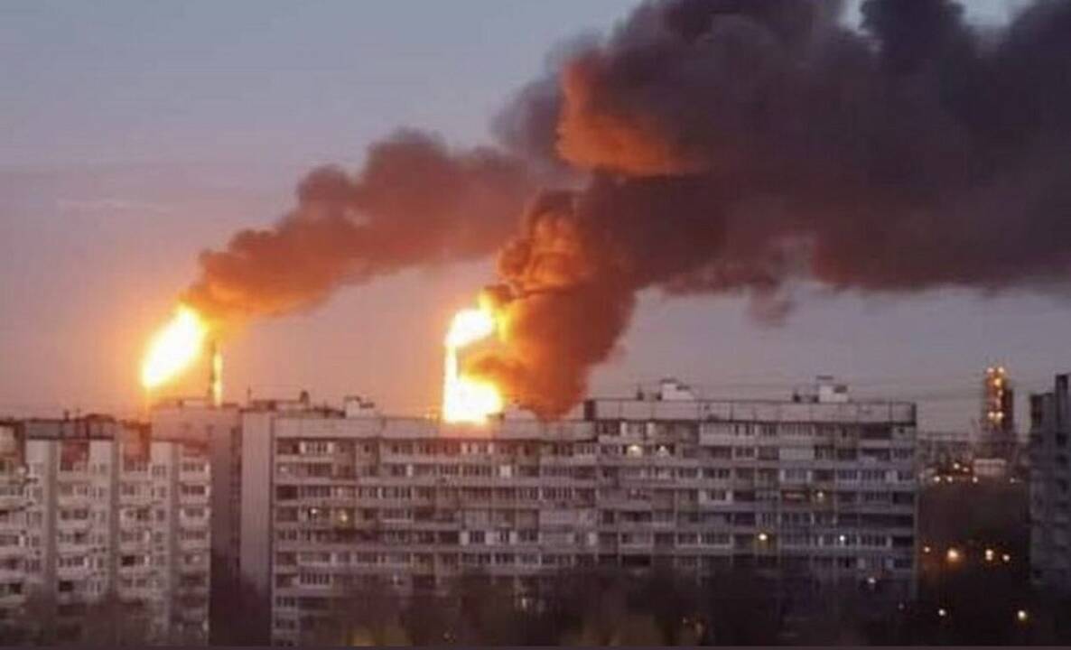 Pamaskvėje kilo milžiniškas mįslingas gaisras