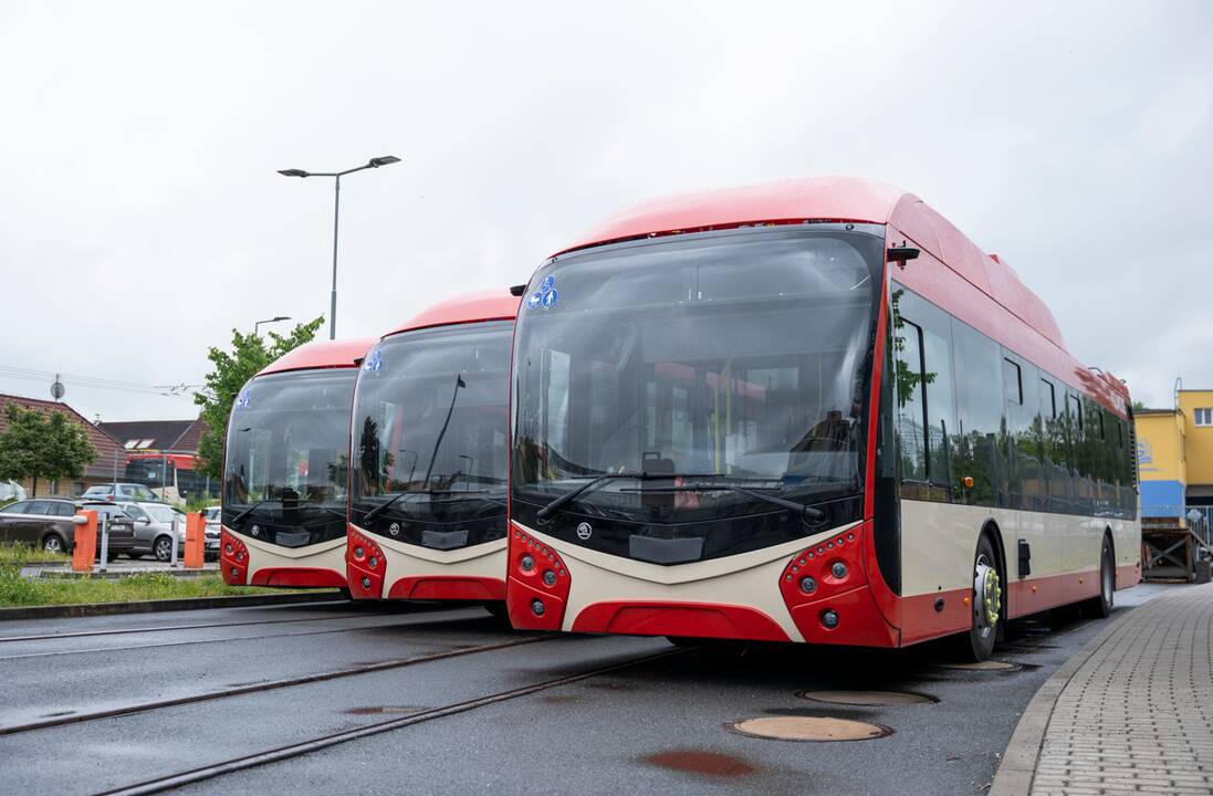 Nauji Vilniaus autobusai.