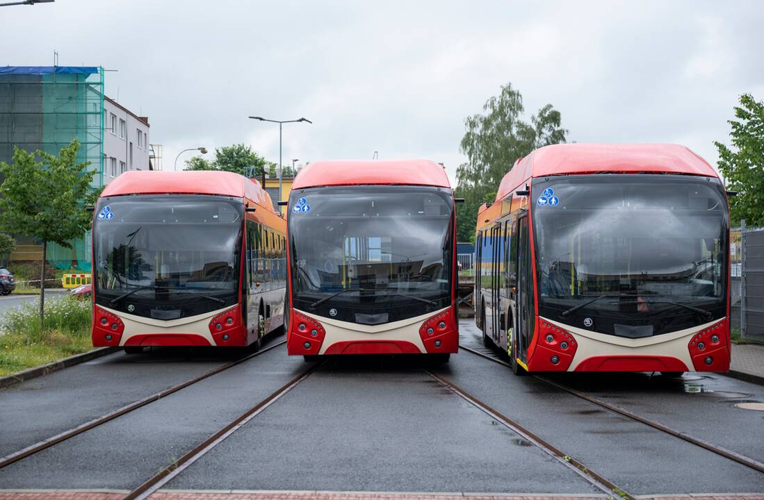 Nauji Vilniaus autobusai.