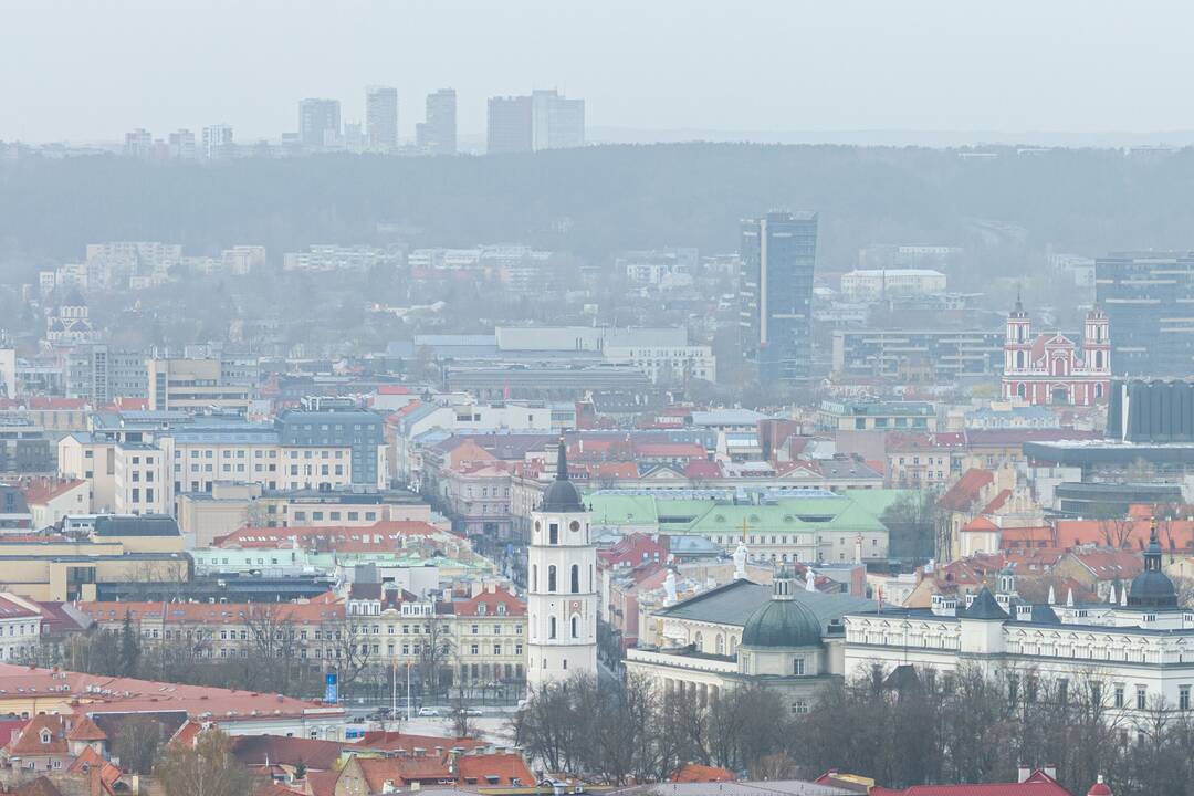 Smogas Vilniuje.