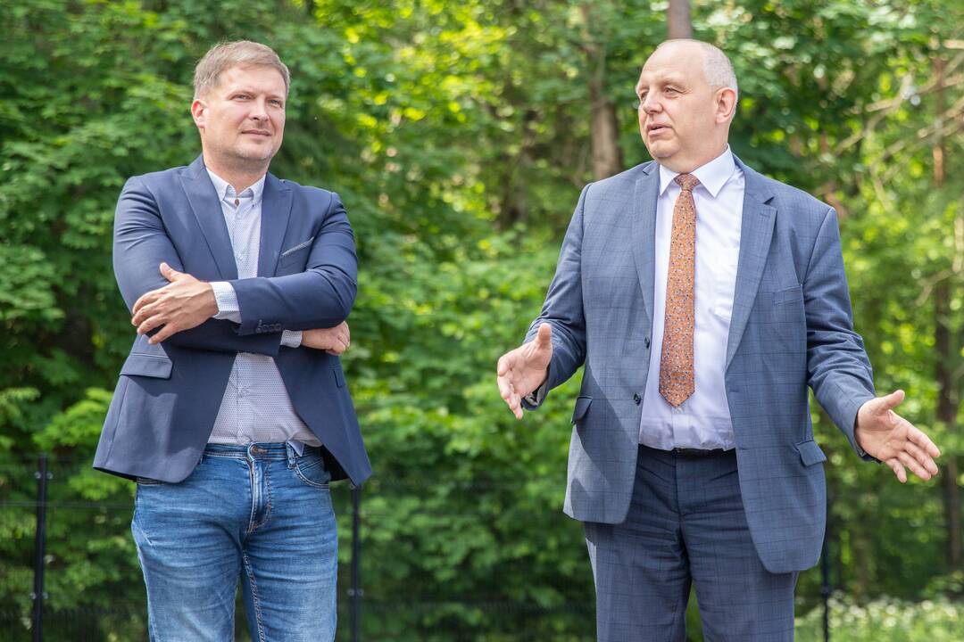Vičiūnų vandens gerinimo įrenginių atidarymas