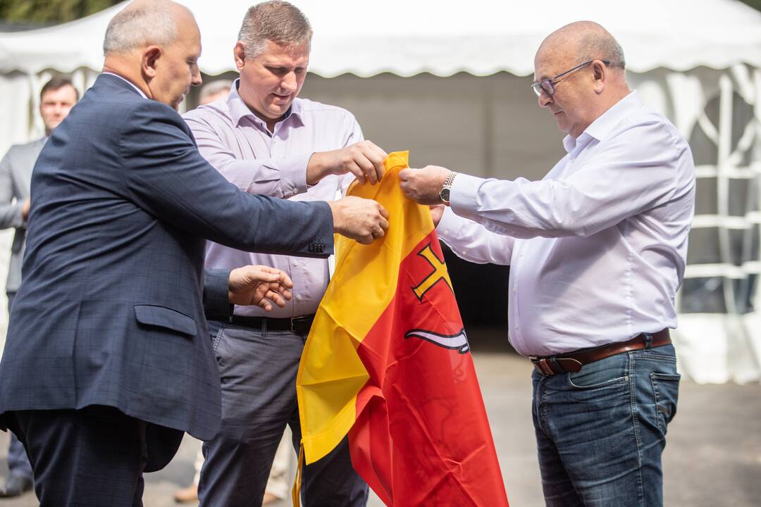 Vičiūnų vandens gerinimo įrenginių atidarymas