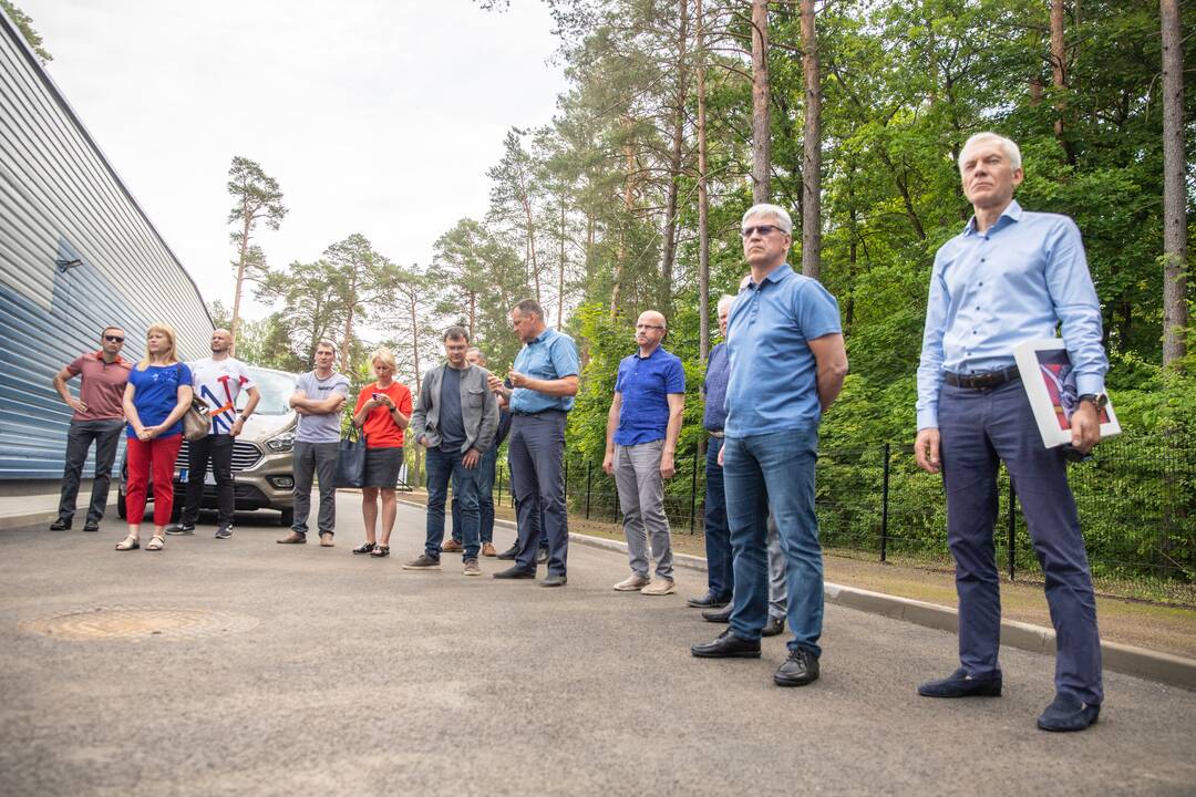 Vičiūnų vandens gerinimo įrenginių atidarymas
