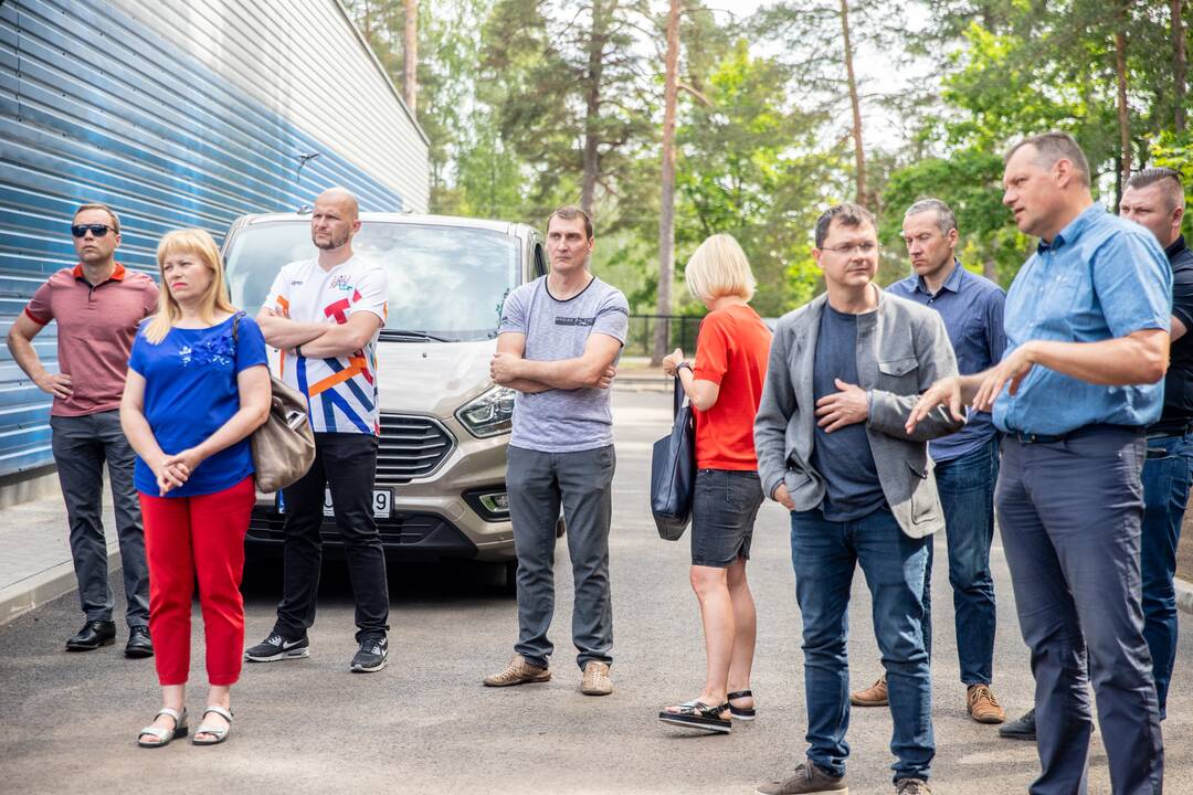 Vičiūnų vandens gerinimo įrenginių atidarymas