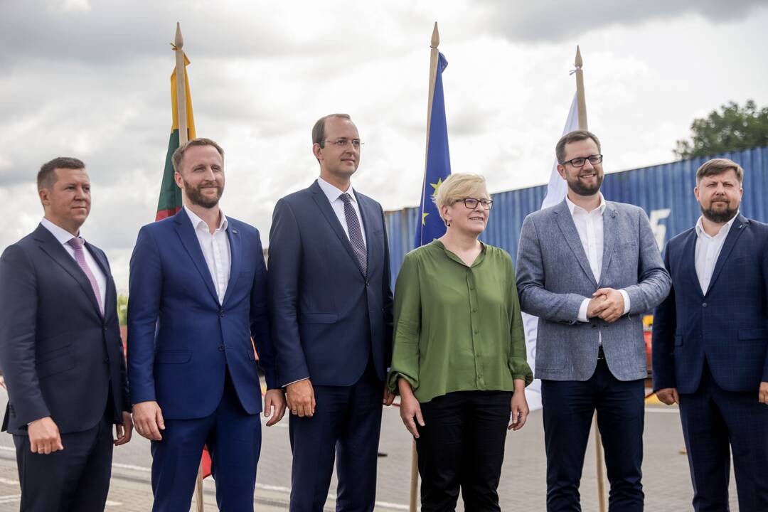Kauno intermodalinio terminalo atidarymas