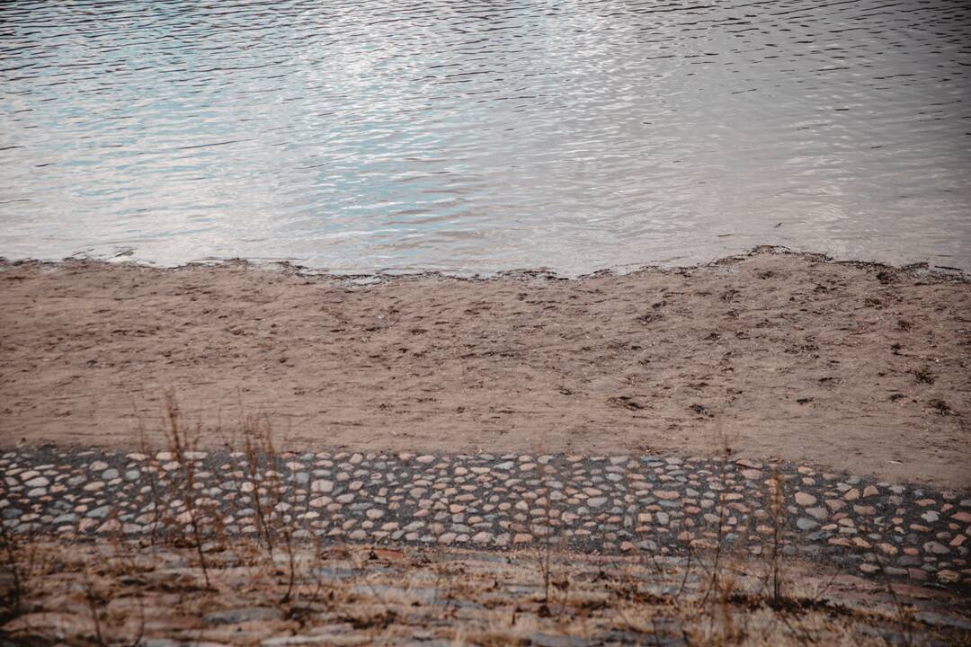 Užlietas Kauno Santakos parkas