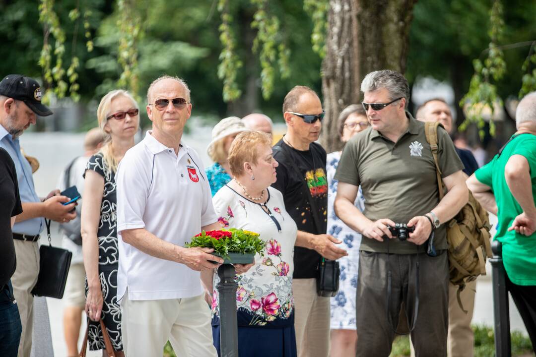 Birželio sukilimo 80-mečio minėjimas