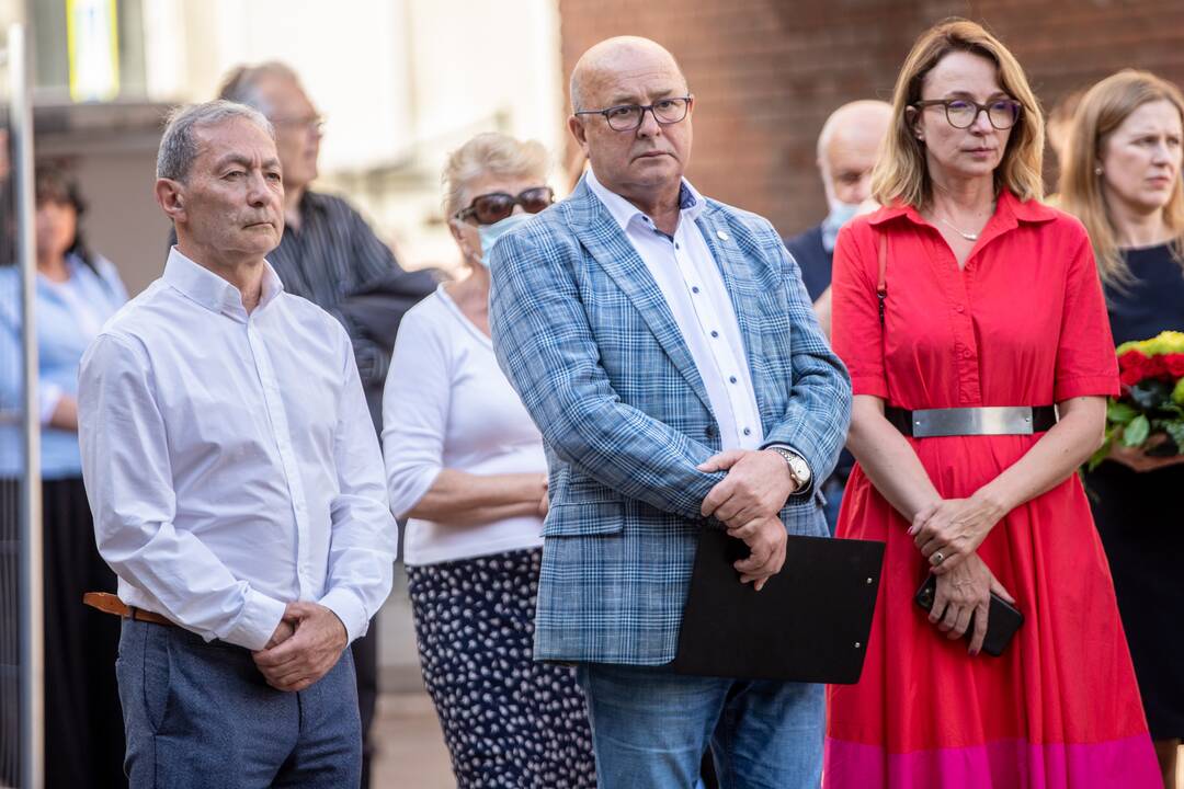 "Lietūkio" garažo žudynių 80-ųjų metinių minėjimas Kaune