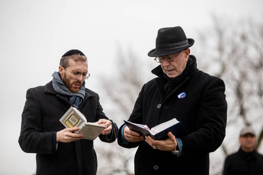  Renginys žydų genocidui atminti IX forte