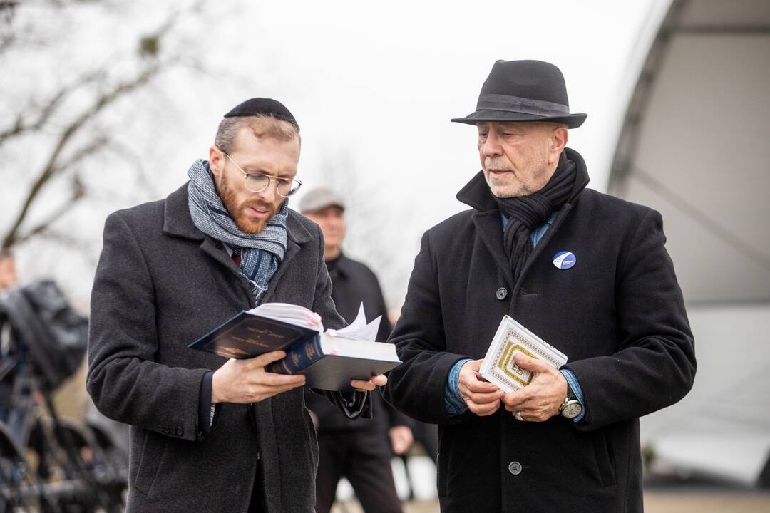  Renginys žydų genocidui atminti IX forte