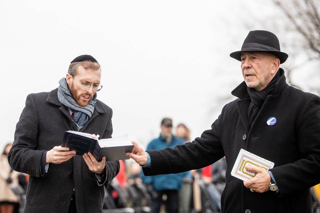  Renginys žydų genocidui atminti IX forte