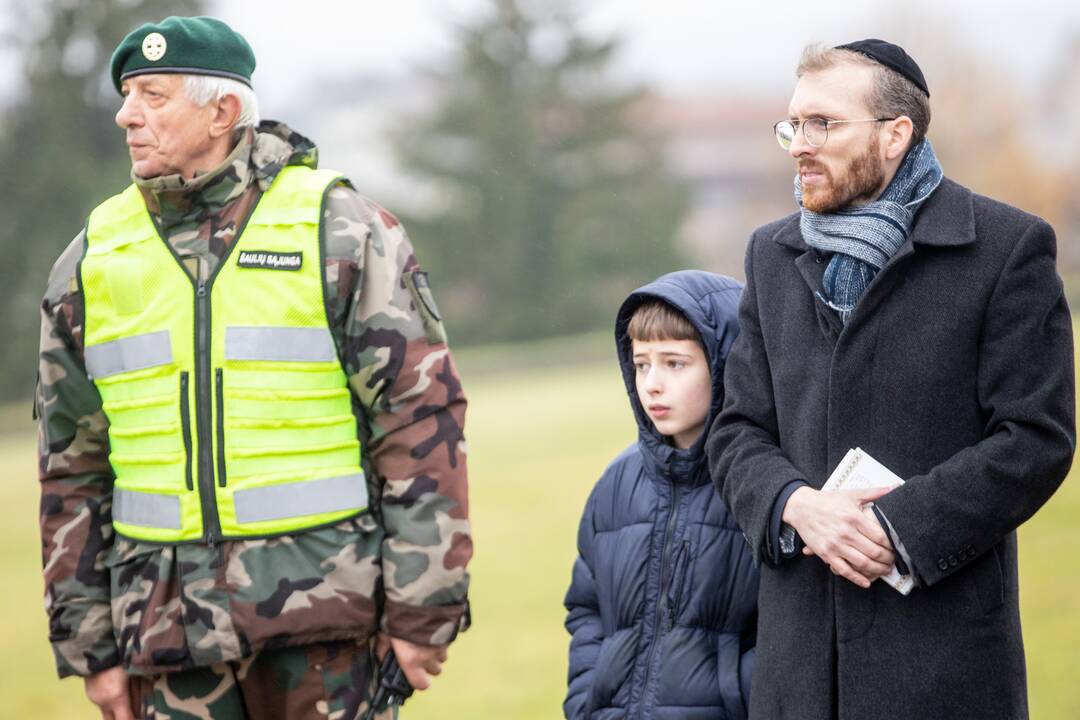  Renginys žydų genocidui atminti IX forte