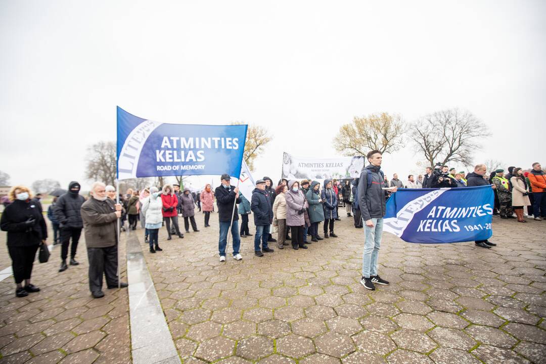  Renginys žydų genocidui atminti IX forte