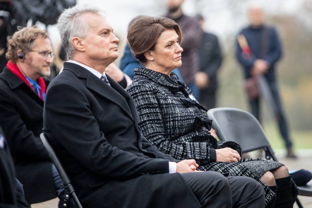  Renginys žydų genocidui atminti IX forte