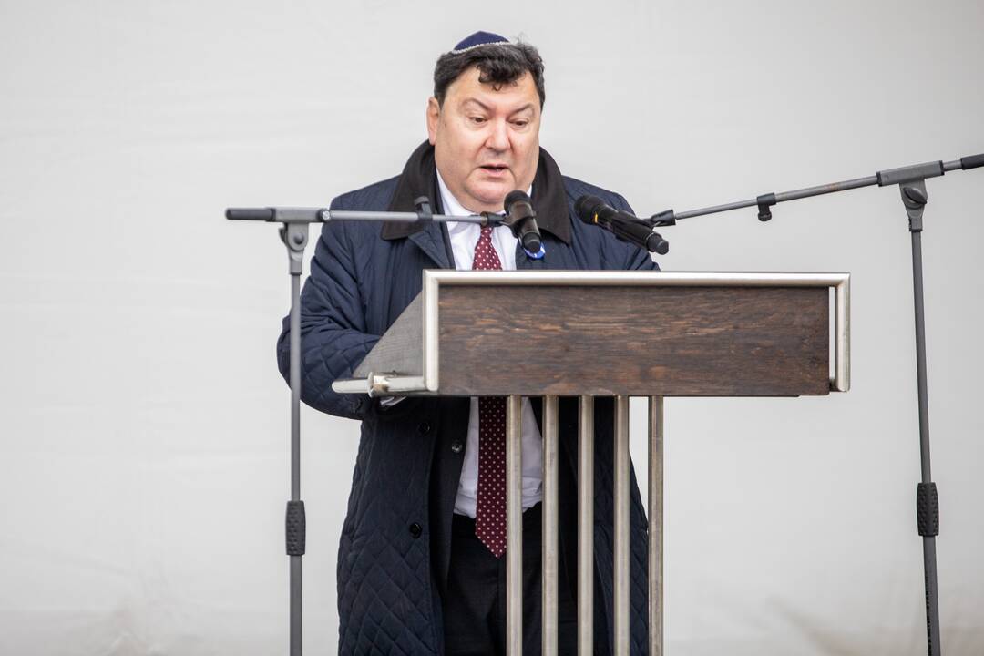  Renginys žydų genocidui atminti IX forte