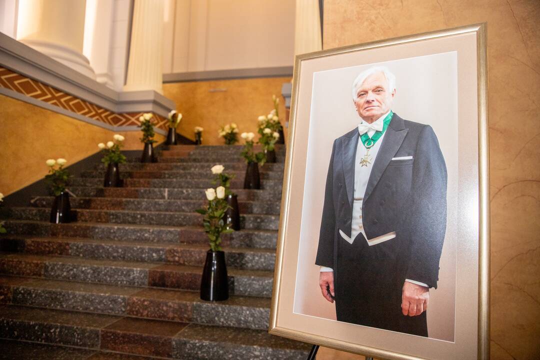 Atsisveikinimas su Kauno valstybinio choro įkūrėju P.Bingeliu