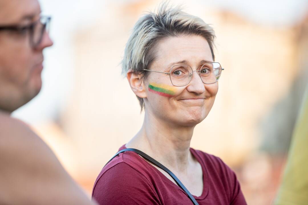 Šventės kulminacija prie Kauno pilies