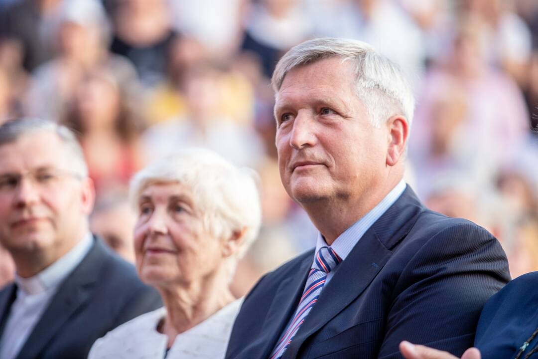 Šventės kulminacija prie Kauno pilies