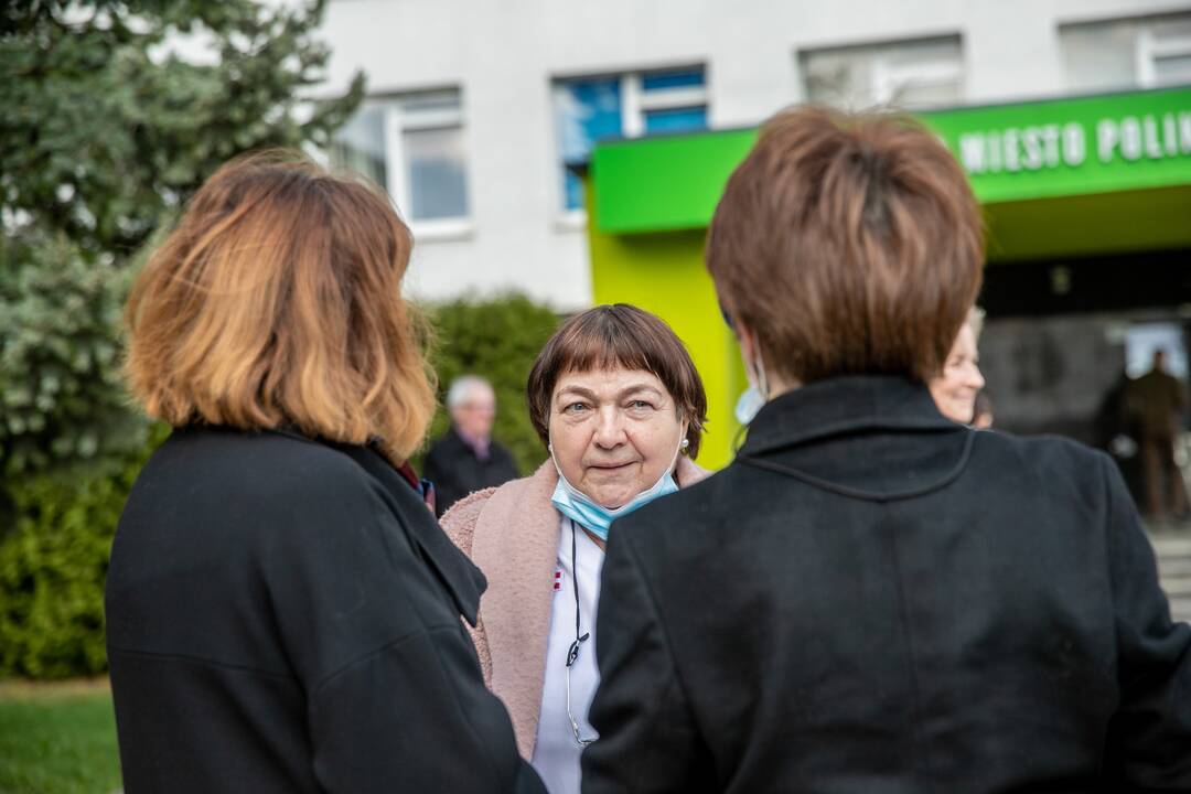 Pagerbtas buvęs Dainavos poliklinikos vadovas G. Andziukevičius