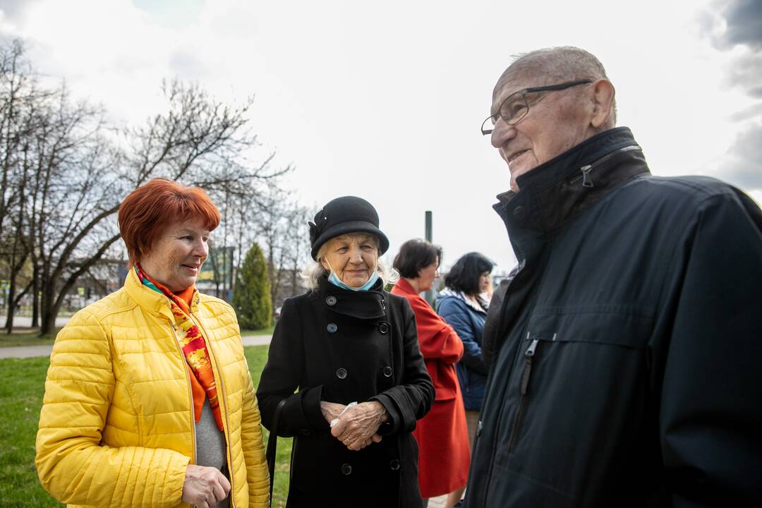 Pagerbtas buvęs Dainavos poliklinikos vadovas G. Andziukevičius