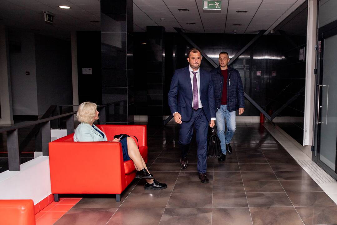 Kyšininkavimu kaltinamo policininko teismas
