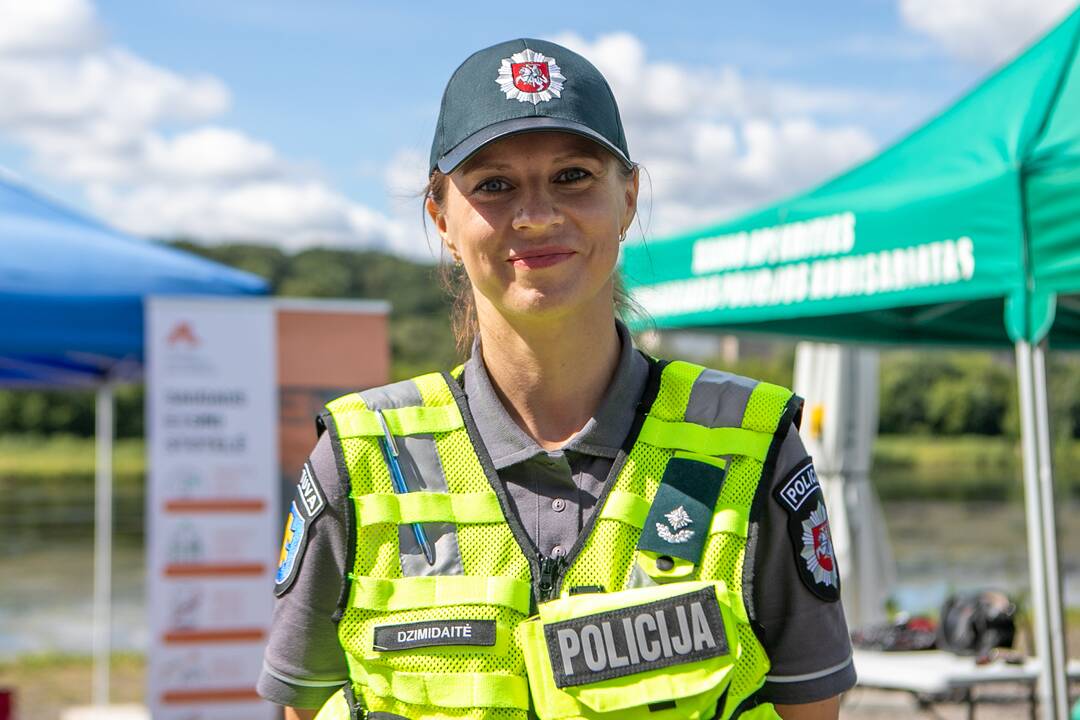Policijos renginys „Keliaukime saugiai su augintiniais“