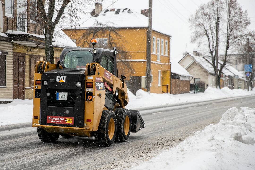 Sudėtingos eismo sąlygos Kauno keliuose