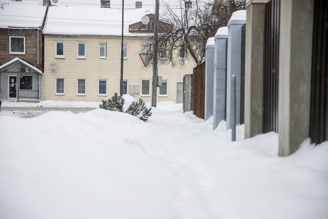 Sudėtingos eismo sąlygos Kauno keliuose