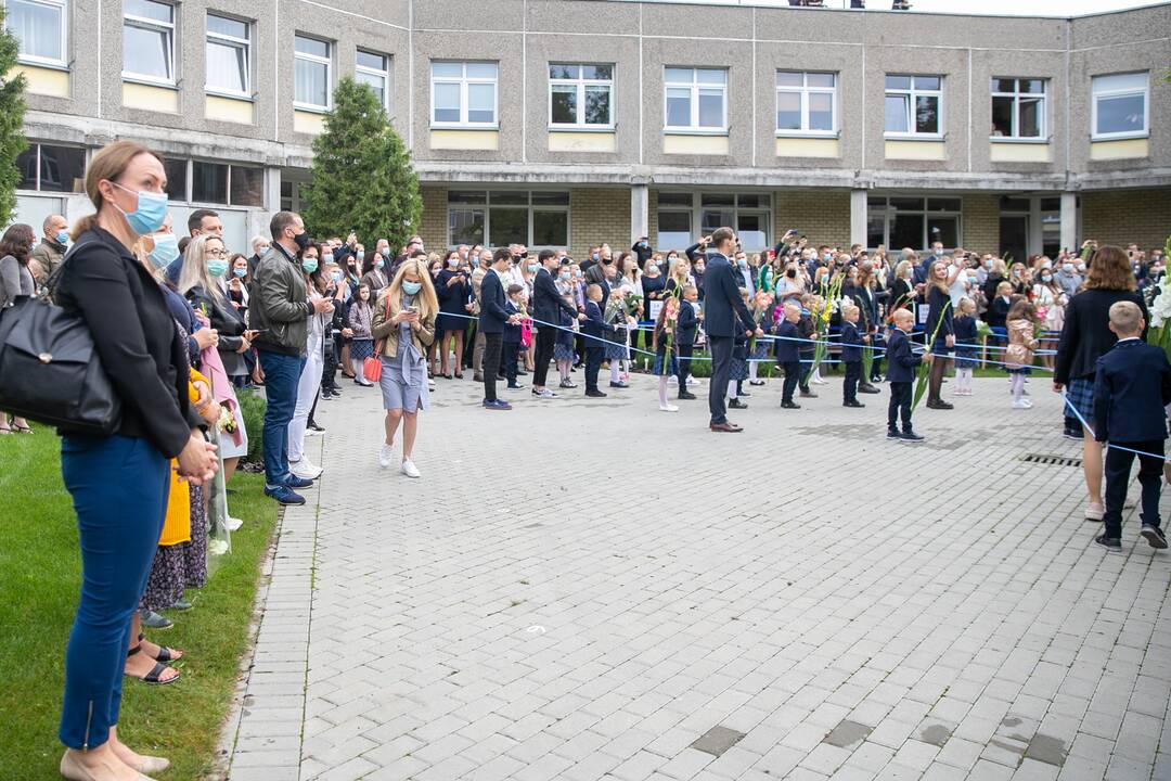 Rugsėjo 1-oji Jono Pauliaus II gimnazijoje