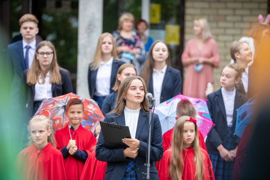Rugsėjo 1-oji Jono Pauliaus II gimnazijoje