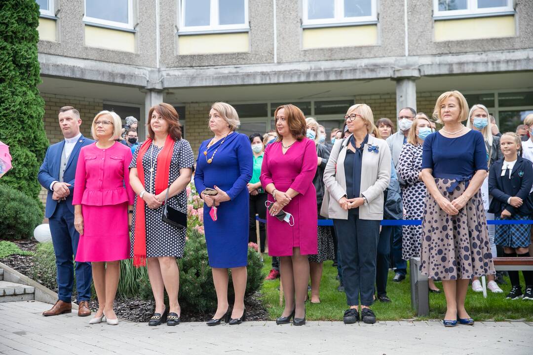 Rugsėjo 1-oji Jono Pauliaus II gimnazijoje